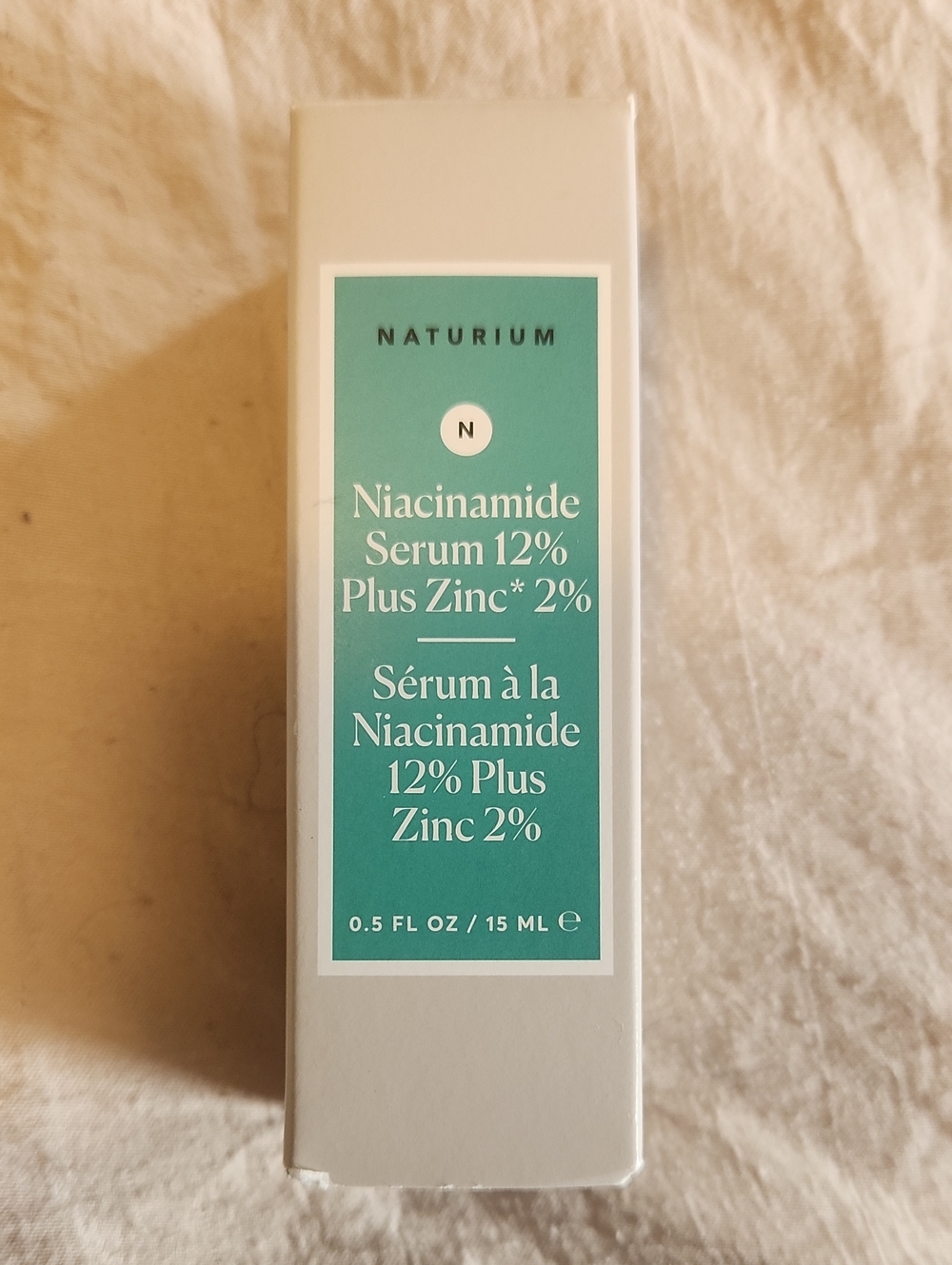 💕5/$25 Naturium Niacinamide Serum 12% Plus Zinc 2% - Teal & White